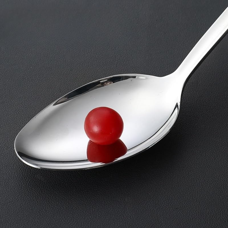 IMEEA 12.8-Inch Cooking Spoon set SUS304 Stainless Steel Big Spoons