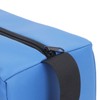 Head Positioner Pillow Blue PU Leather Breathable Comfortable Neck Support