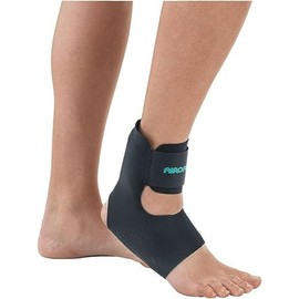 Aircast AirHeel Ankle Support Brace with Stabilizers, Large