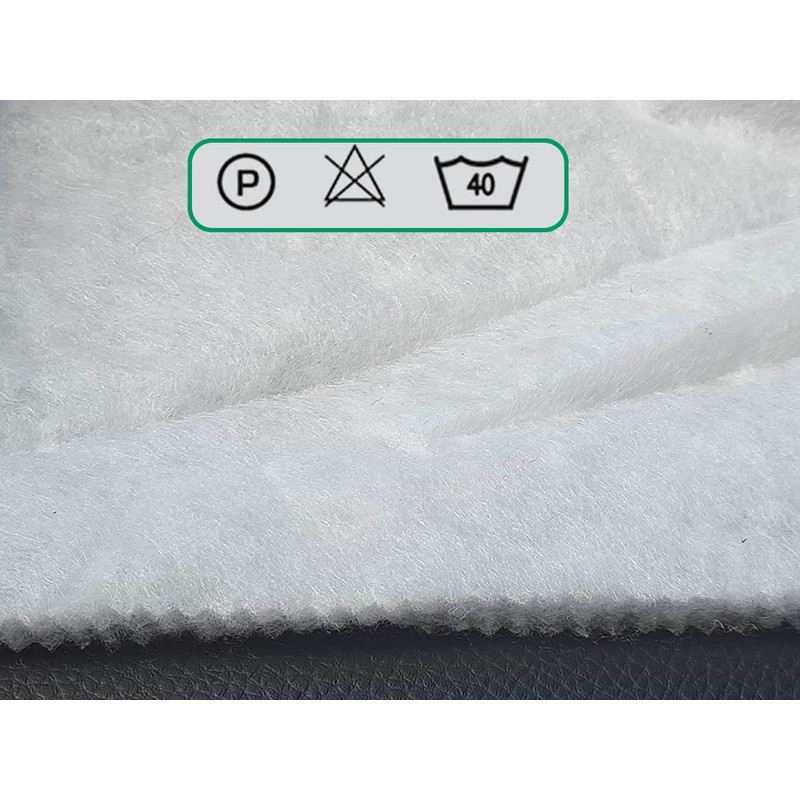 Napa padding made of microfibre/polyester 120 g and 1 cm