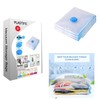 Pack of 3 Strong Vacuum Storage Space Savings Bags Reusable