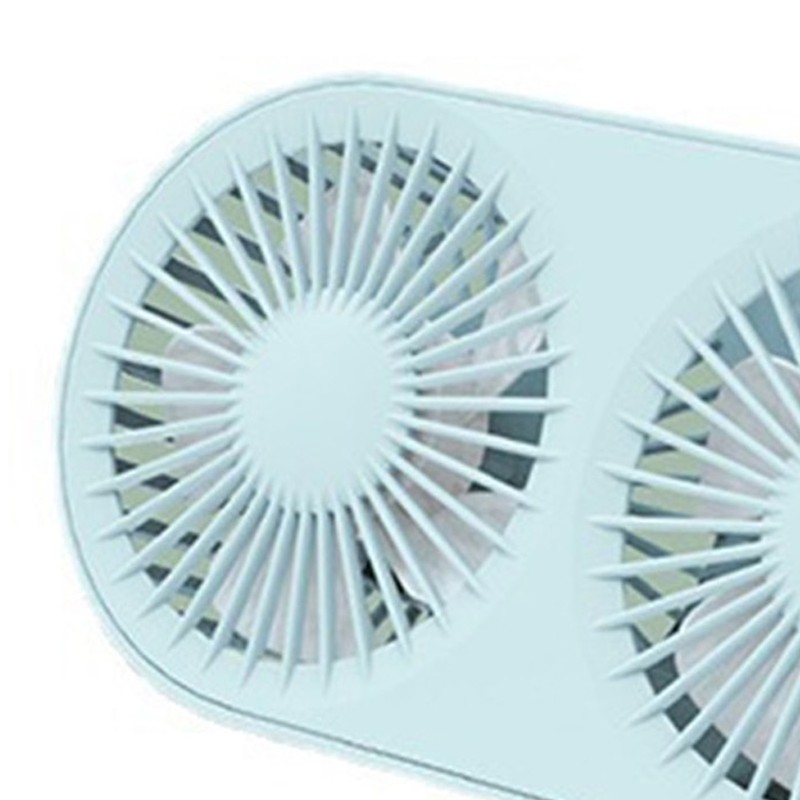 Desktop Double Blade Small Fan USB Mini Folding Desktop 2