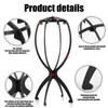 obeoby obeoby Wig Stand, Portable Wig Holder Wig Head Stand