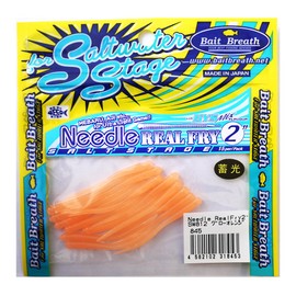 Bait Breath(ベイトブレス) ワーム ニードルリアルフライ2 SW812 グローオレンジ