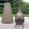 Chiminea Covers Waterproof Dust Prevention 210D Oxford Cloth Patio Chiminea