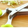 SZB Scissors, Kitchen Scissors, 5 Rows of Scissors, Shredder Scissors,