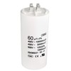 uxcell CBB60 Run Capacitor 60uF 450V AC Double Insert 50/60Hz