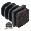 Adsamm® 16 x Lamellar Plugs with Felt/Black/Diameter 11 x 11-13