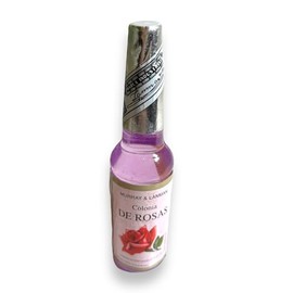 Roses Cologne- Agua de rosas - Floral fragrance for women- Attract positive energy to your home 70ml / 2.37 Fl Oz