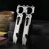 Hamans Titanium Pry Bar 6-in-1 Multi Tool Crowbar Portable with