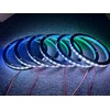 NA 6PCS 6.5" Car LED Speaker Ring Light Kit Dream