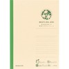 Kokuyo No-EK3A Thinning Wood Notebook, Mori-no-oto B5, 30 Sheets, A