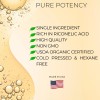 Organic Castor Oil - Cold Pressed,Hexane Free- 100% Pure &