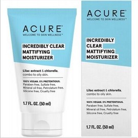 Acure Incredibly Clear  Mattifying Moisturizer 50ml