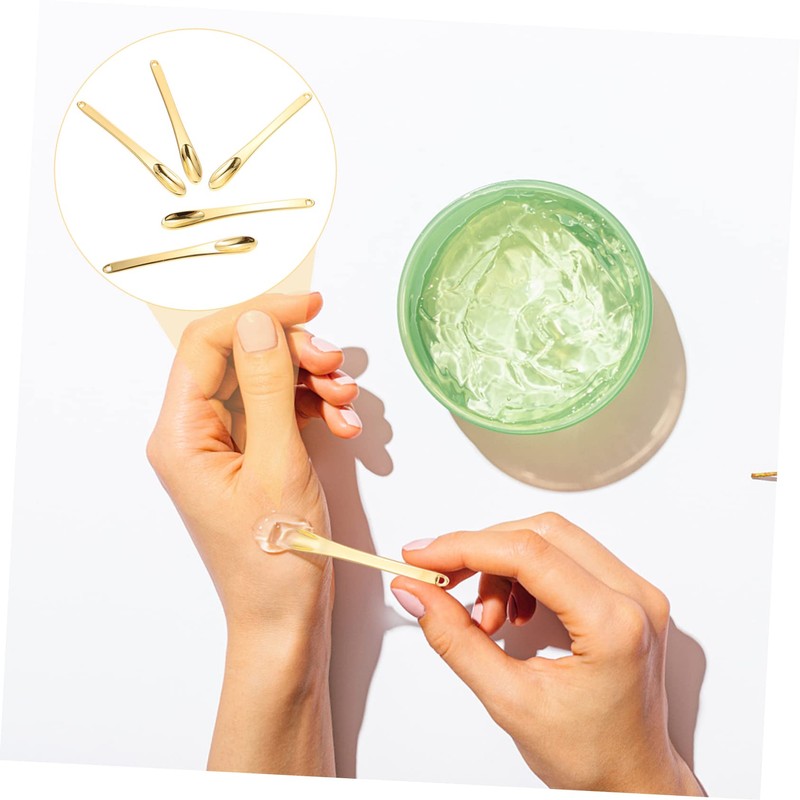 Minkissy 4sets Makeup Spatula Mini Set Eye Scoops Face Spoons