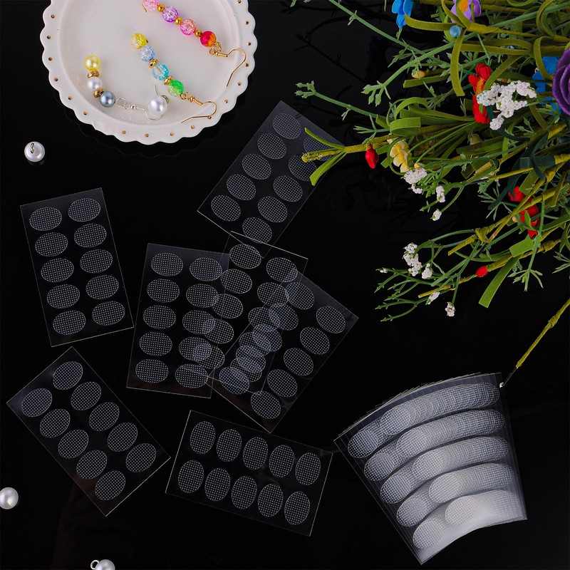 300PCS Earring Lobe Support Patches Ear Patches Heavy Earrings Stabilizers