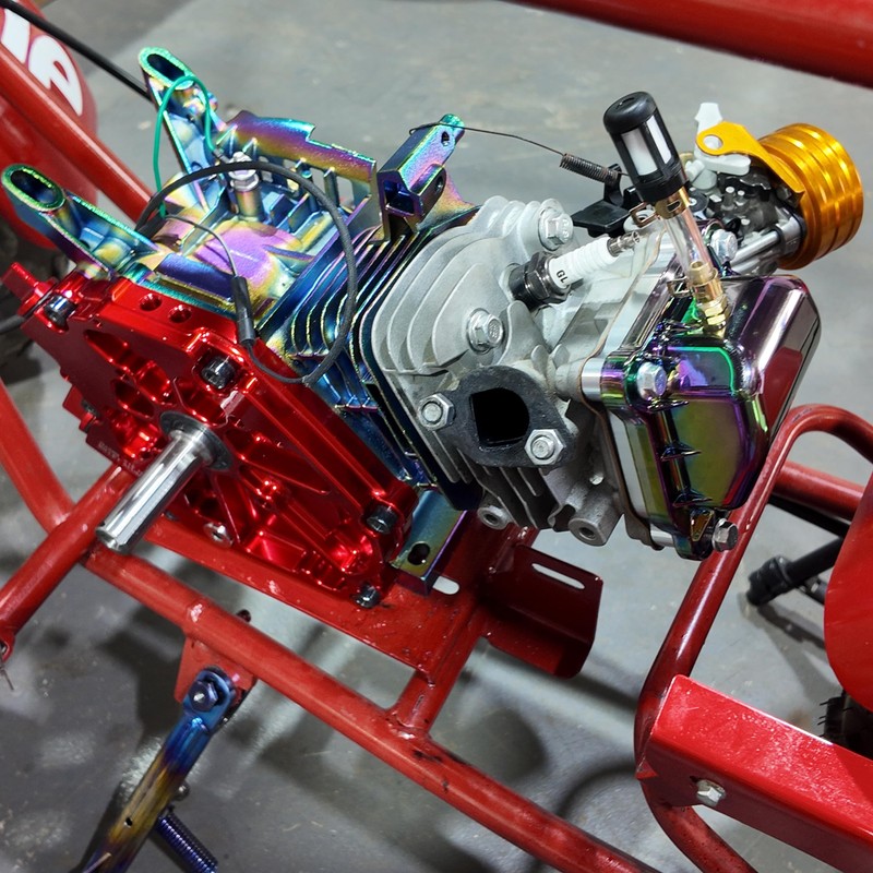 Valve Cover With Billet Valve Cover Spacer For Predator 212cc