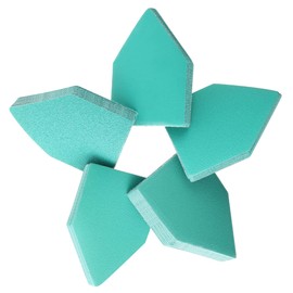 50PCS Detail Sander Sandpaper Compatible with M12 Sanders, 80, 120, 150, 180, 240 Grit (10 of Each) Triangle Sanding Pads, 3.5 X 2.5in, Heavy Duty Hook & Loop Detail Sanding Paper