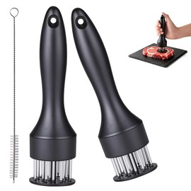 Meat Tenderizer Tool for Steak Tenderizing Marinade Cooking BBQ Grilling