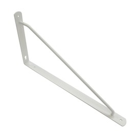 KGYY Industrial Color Arm Shelf Bracket, White, 300x150