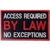 Service Dog Patch Vests/Harnesses Access Required By Law No Exceptions