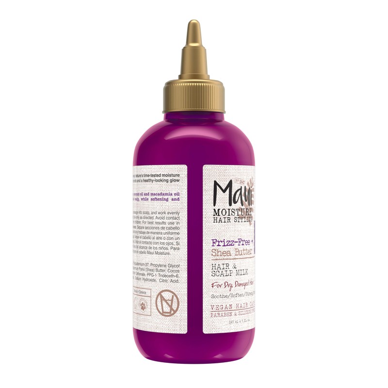 Maui Shea Butter Hair & Scalp Milk Treatment, Soothing, Hydrating,