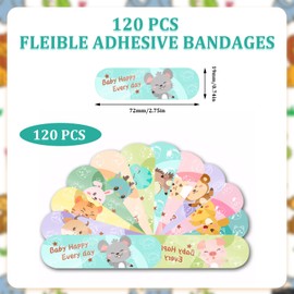 12Pcs Kinder Pflaster Jungs Pflaster Set Pflaster Kinder Kinderpflaster Jungen Kinder Pflaster Jungs Pflaster Set Wasserdicht Atmungsaktiv Hautfreundlich Antiallergisch Cartoon-Designs（12 Stile)