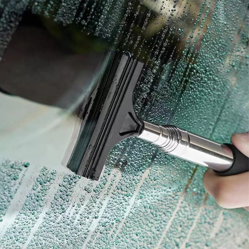 BESTAUTO 2 X Window Squeegee Windshields Long Handle Cleaning Tool