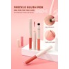 2-in-1 Freckle Pen & Liquid Blush Stick for Cheeks Makeup,