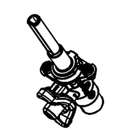 5304505691 Cooktop Blue Stem Burner Valve, 1,125-BTU Genuine Original Equipment Manufacturer (OEM) Part Blue