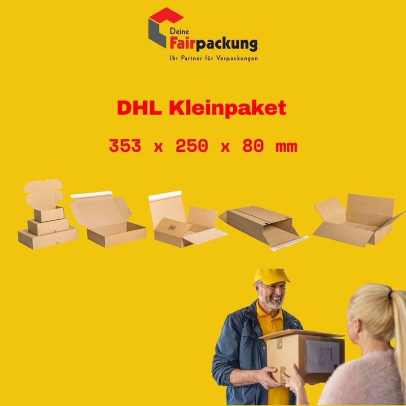 DHL Small Parcel Folding Box 240 x 160 x 80