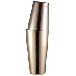 WOMLEX Boston Cocktail Shaker 820ml and 550ml (Gold)