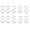 10 Pcs Metal S Shaped Kitchen Spoon Pan Pot Hanging