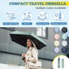 ZOMAKE Folding Umbrella, Parasol, Ultra Lightweight, UV Protection, Aluminum Alloy,