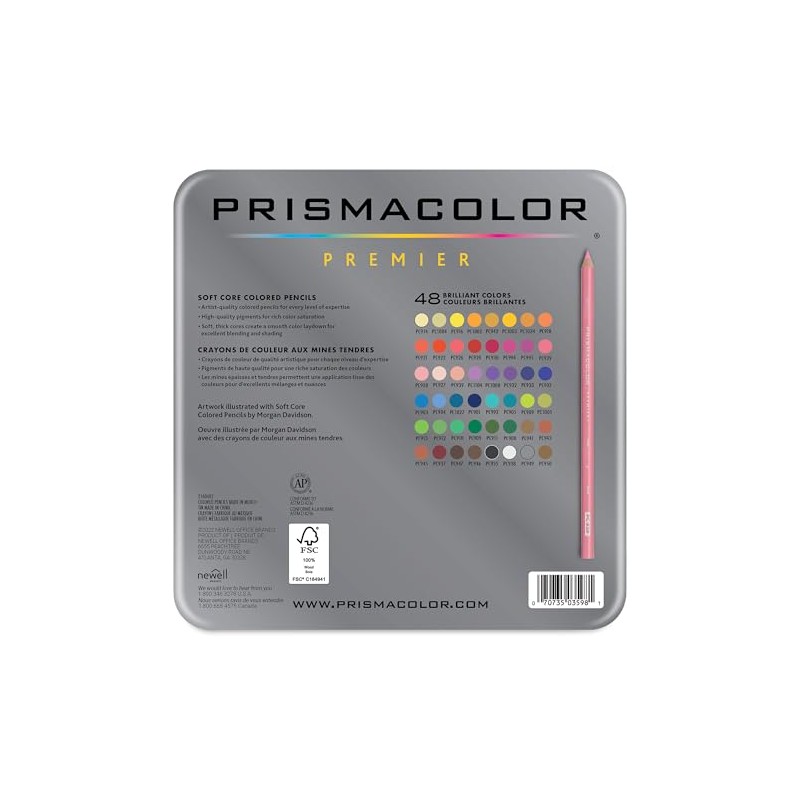 Prismacolor-48 Colored Pencil Set