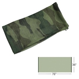 Luxns Sniper Veil Military Tactical Camo Scarf to Camouflage Neck for Hunting Shooting Outdoor Activities/France Camo