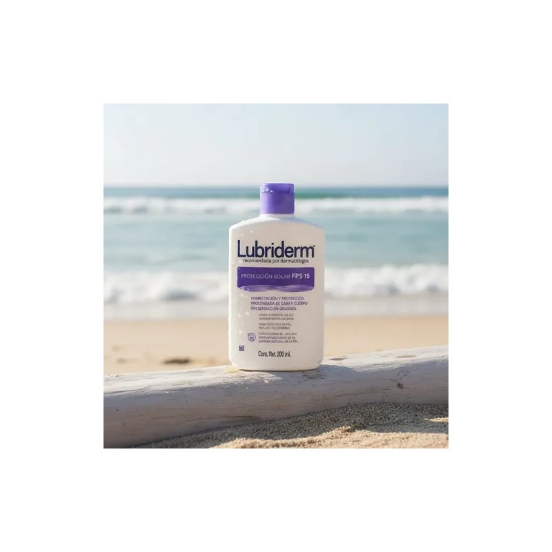 Crema Lubriderm Fps 15 Invisible Cara Y Cuerpo 200ml