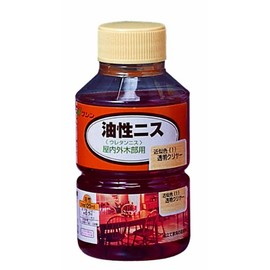 和信ペイント 油性ニス 透明クリヤー 120ml