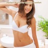 Piriuuo 4 Pcs Cotton Bra Liners, Bra Liners to Absorb