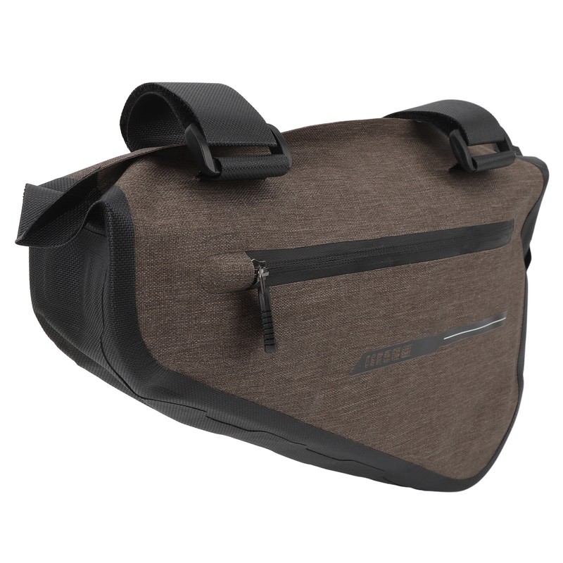 Bike Triangle Frame Bag Multipurpose Waterproof TPU Double Sided Pockets