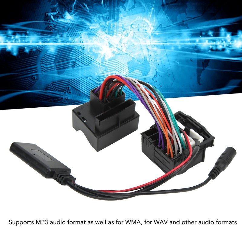 Car Bluetooth 5.0 Audio Wireless Wire Harness Handsfree Microphone Replacement