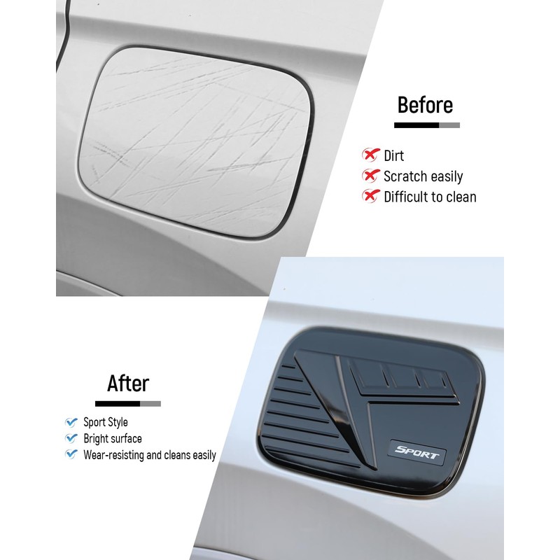 For Honda CR-V CRV 2023 2024 2025 Fuel Door Tap