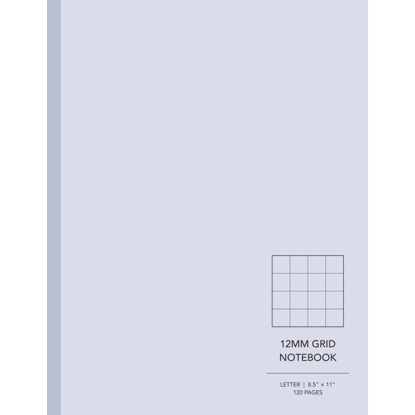 12mm Grid Writing Practice Notebook: For learning Japanese, Chinese, Korean