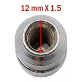 Mikel's Set 4 Tuercas Birlos Seguridad Mikels Kia Rio Forte 2 Llaves