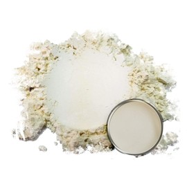 Eye Candy Pigments Premium White Mica Powder - Daigi (50gr) - for Epoxy, Resin, Soap, Paint, Woodworking, Acrylic Pouring, Bath Bombs, Fishing Lures - DIY Arts and Crafts Additive
