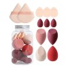 Esponja Maquillaje En Polvo 12 Pcs Beauty Blender Con Caja