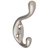 National Hardware N331-009 V166 Heavy Duty Coat and Hat Hook in Satin Nickel