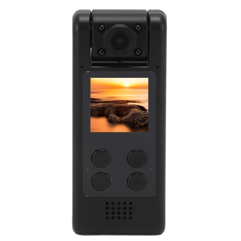 Body Worn Camera Professional 180 Degree Rotation HD Night Vision