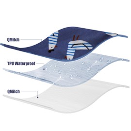 EZ Moms 2 Packs Baby Swim Diaper Reusable Soft and Silky Swimming Diaper Washable Toddler Swim Diaper Boys 2T Swimmers Diapers Reusable Swim Diaper 2T Reusable Swim Diaper 18-24 Months Water Diapers