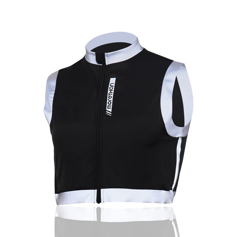 Morethan WVP-030 Men's Cycling Windbreaker Vest Sleeveless Short Length